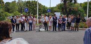 2023 07 03 SOUTIEN DU MAIRE DE ST LAURENT DU VAR AU MAIRE DE L'HAY LES ROSES